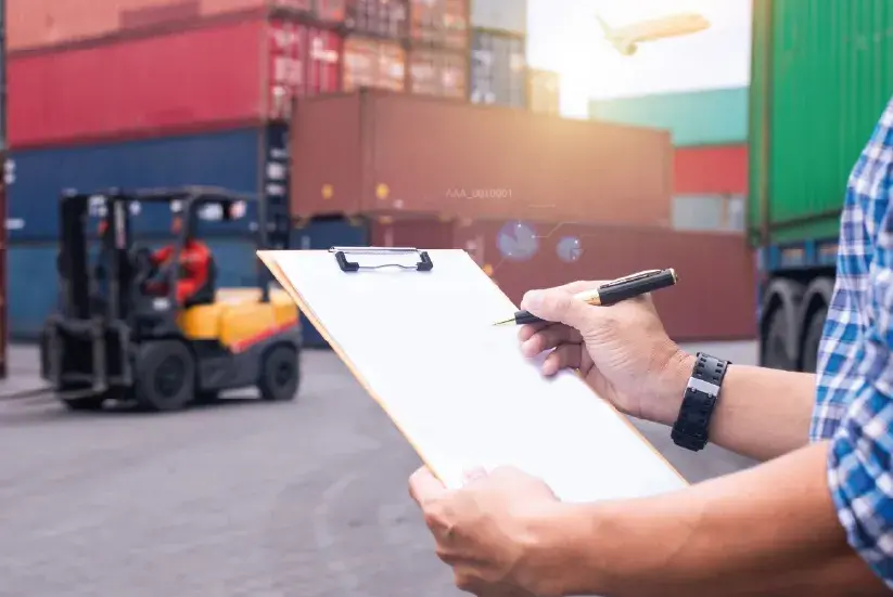 Exportador haciendo un trámite en VUCE.