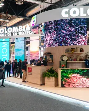 Stand de Colombia en Fitur 2024