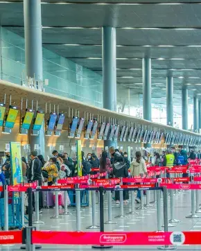El ingreso de divisas por transporte aéreo de pasajeros y viajes creció un 9,4% respecto al año anterior.