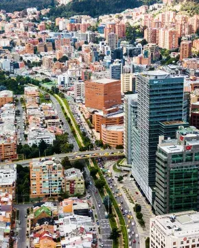 Fotografía panorámica de ciudad