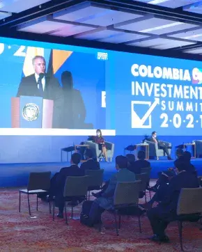 Evento de Colombia Investment Summit 2021