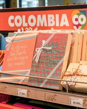Confitería exportada en supermercado