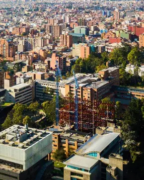 Fotografía panorámica de ciudad