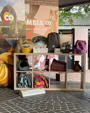 Stand de productos Colombianos