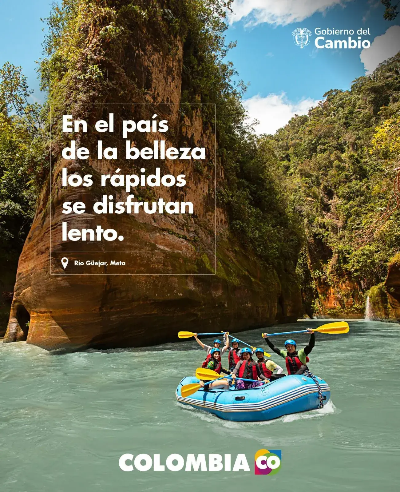 Banner de turismo de Colombia Co 