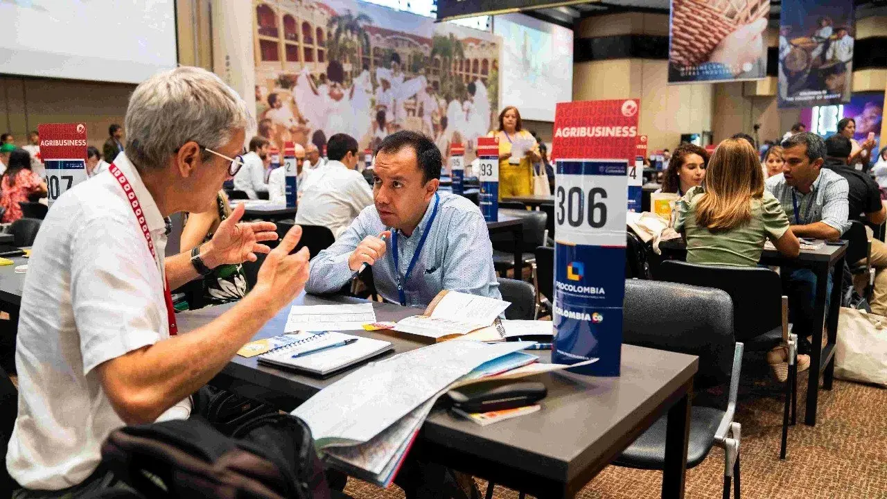 Reunión de capacitación de ProColombia