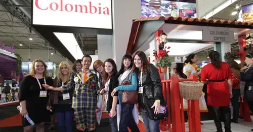 Empresarios colombianos en EIBTM 2011