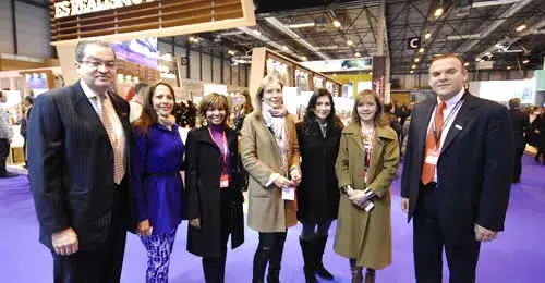 Primera Dama visita stand de Colombia en Fitur 2014
