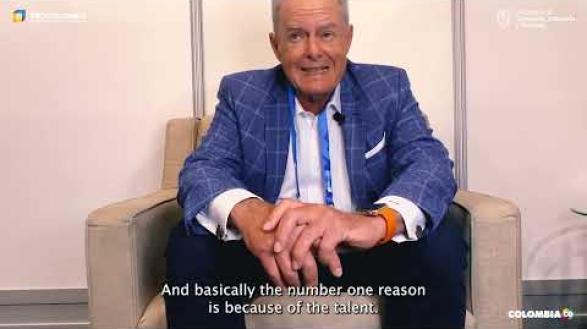 Preview image for the video "Manuel Medina, CEO of Medina Capital, highlights Colombia as a smart investment decision for tech.".